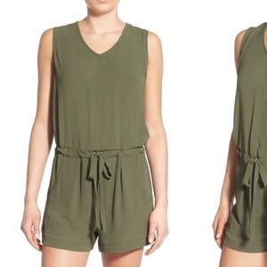 Tie back Romper
